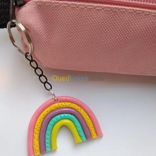 boucles d'oreilles en porcelaine 