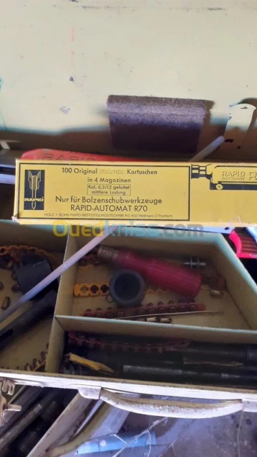 Pointes rapid  en acier 