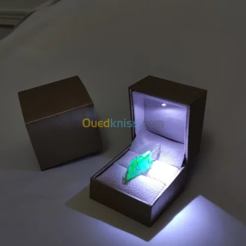 Collier plaqué or lumineux