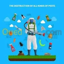 désinsectisation, dératisation & désin