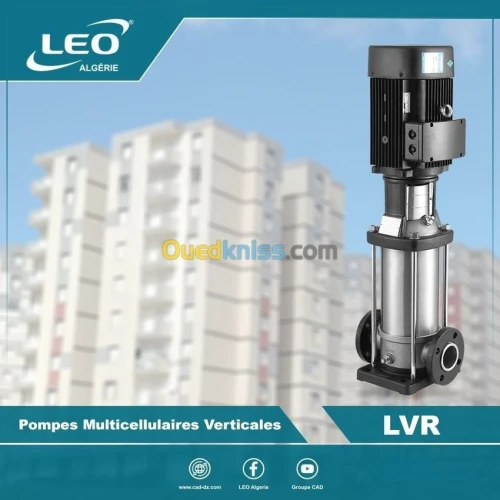 Pompe multicellulaire vertical LEO