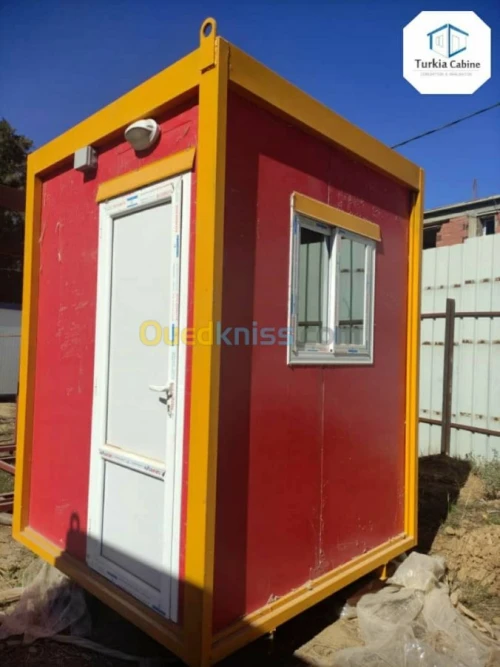 Fabrication Cabine post police