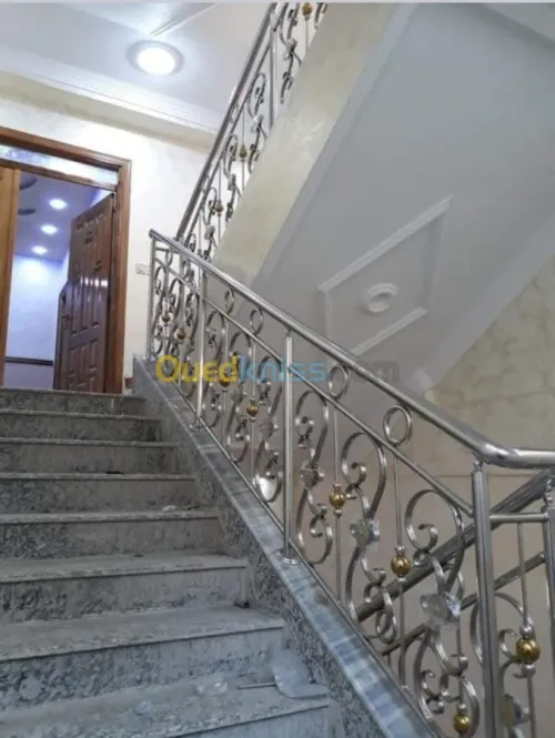 rampe escalier inox et garde corps ino