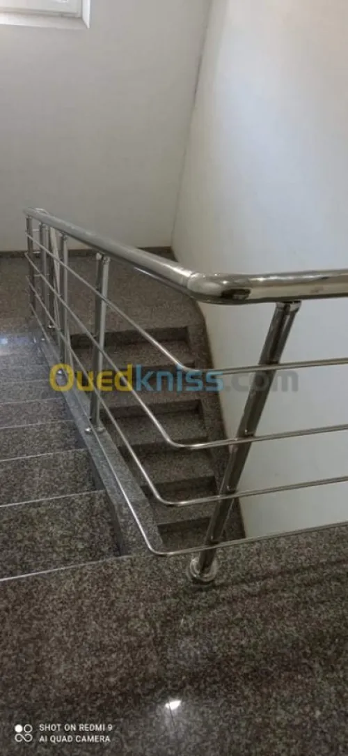 rampe escalier inox et garde corps ino