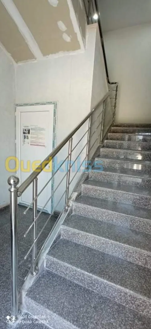 rampe escalier inox et garde corps ino