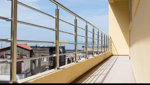 rampe escalier inox et garde corps ino