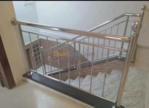 rampe escalier inox et garde corps ino