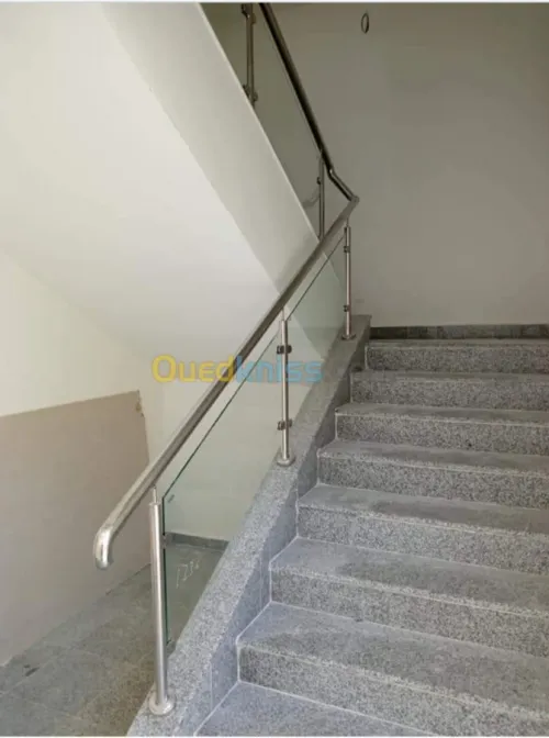 rampe escalier inox et garde corps ino