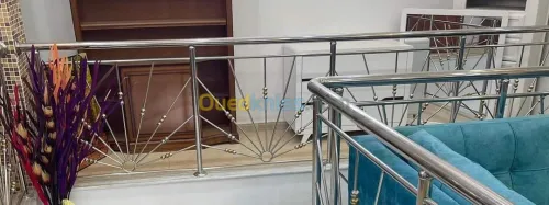 rampe escalier inox et garde corps ino