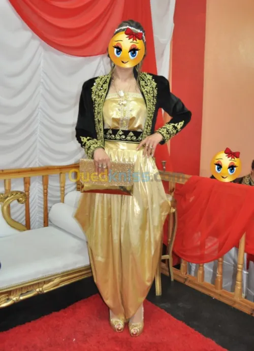 robe soirée et tennu traditionelle