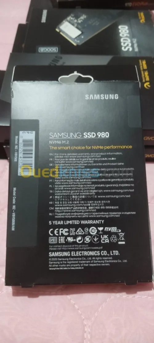 DISQUES SSD M2 NVME 1TO SAMSUNG WD