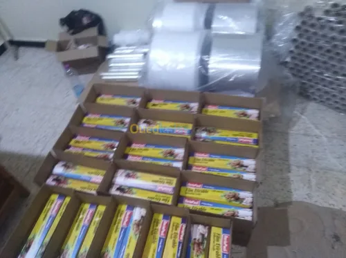 Papier aluminium et filme étirable 