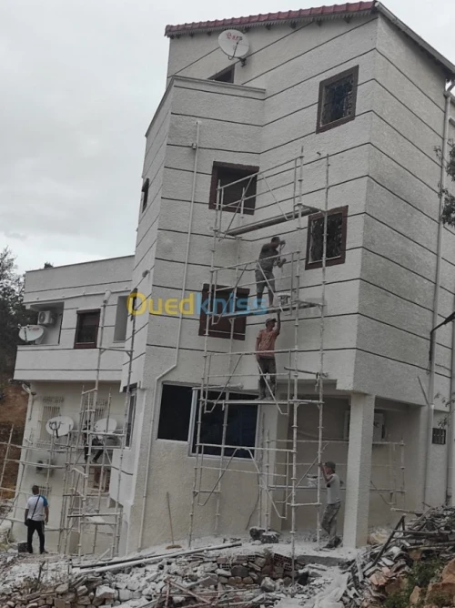 Revêtements extérieur monocouche 