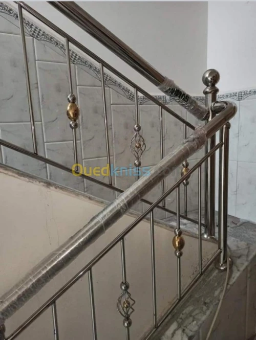 rampe escalier inox et garde corps ino