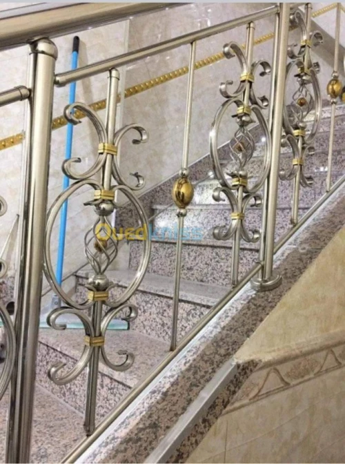 rampe escalier inox et garde corps ino