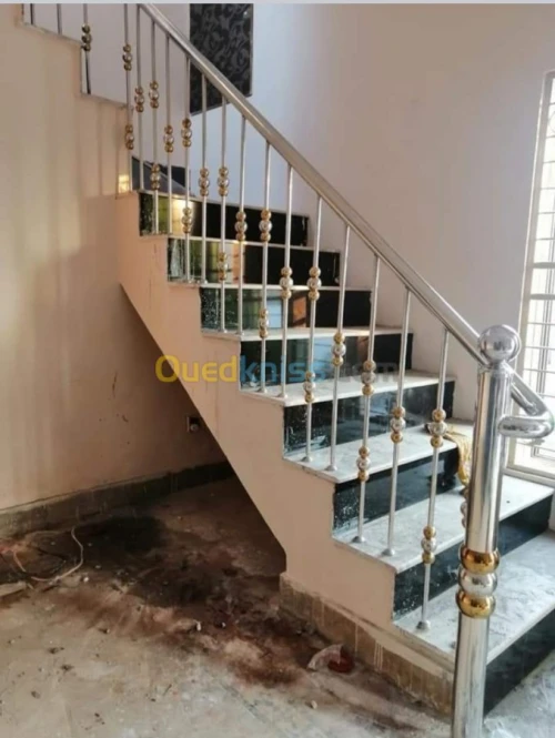 rampe escalier inox et garde corps ino