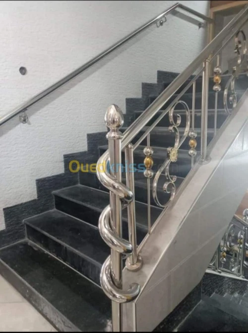 rampe escalier inox et garde corps ino