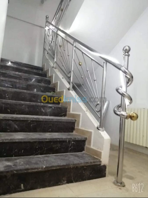 rampe escalier inox et garde corps ino