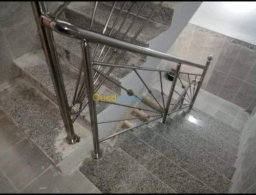 rampe escalier inox et garde corps ino
