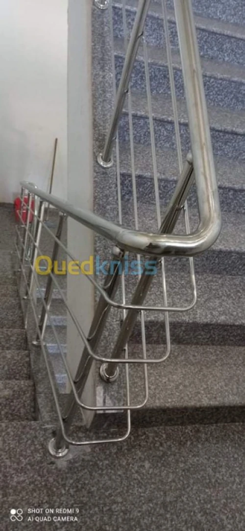 rampe escalier inox et garde corps ino