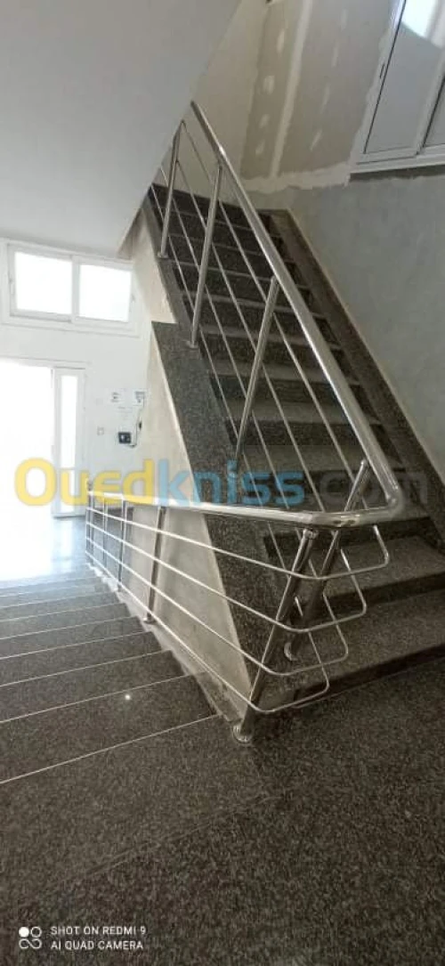 rampe escalier inox et garde corps ino