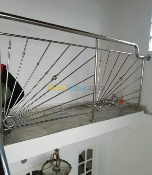 rampe escalier inox et garde corps ino