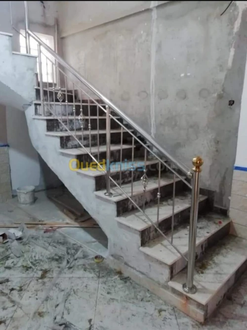 rampe escalier inox et garde corps ino