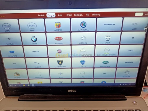 Scanner auto 