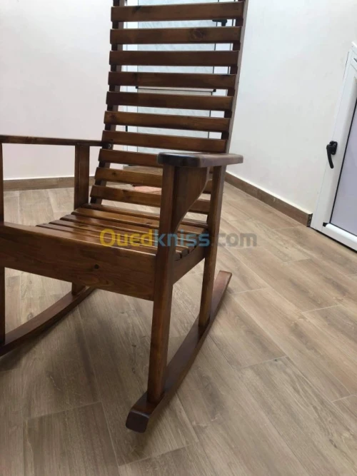 Chaise balançoire en boie