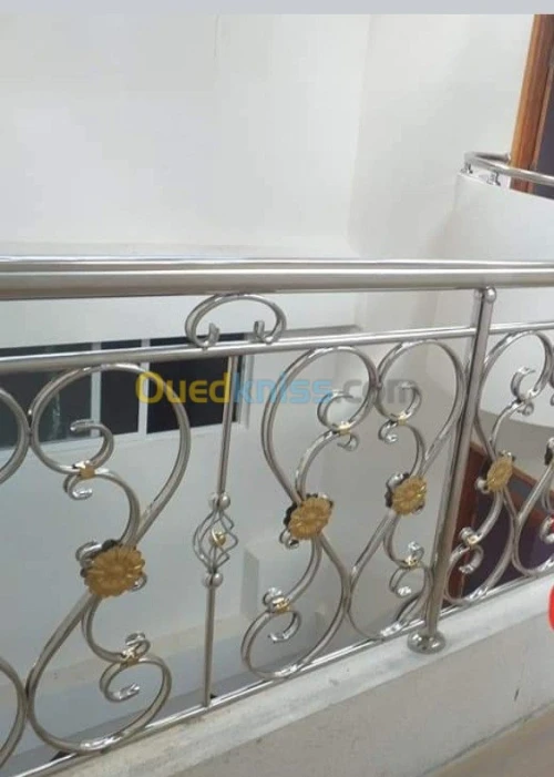 rampe escalier inox et garde corps ino