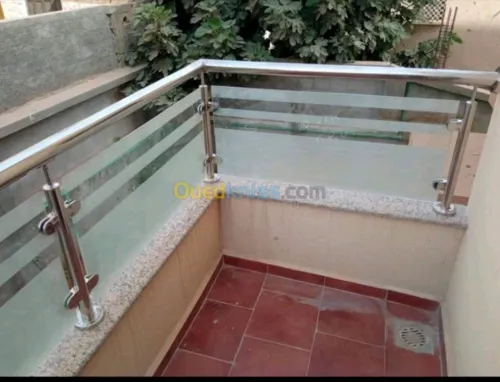 rampe escalier inox et garde corps ino