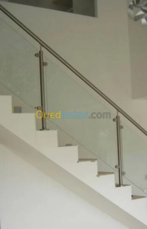 rampe escalier inox et garde corps ino
