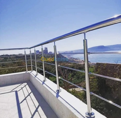 rampe escalier inox et garde corps ino
