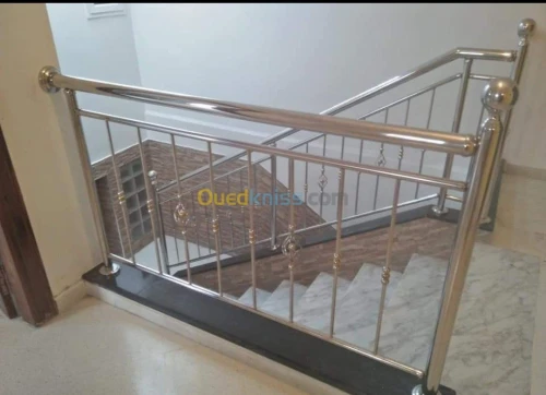rampe escalier inox et garde corps ino