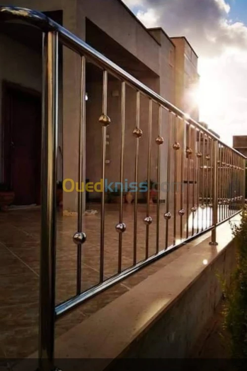 rampe escalier inox et garde corps ino