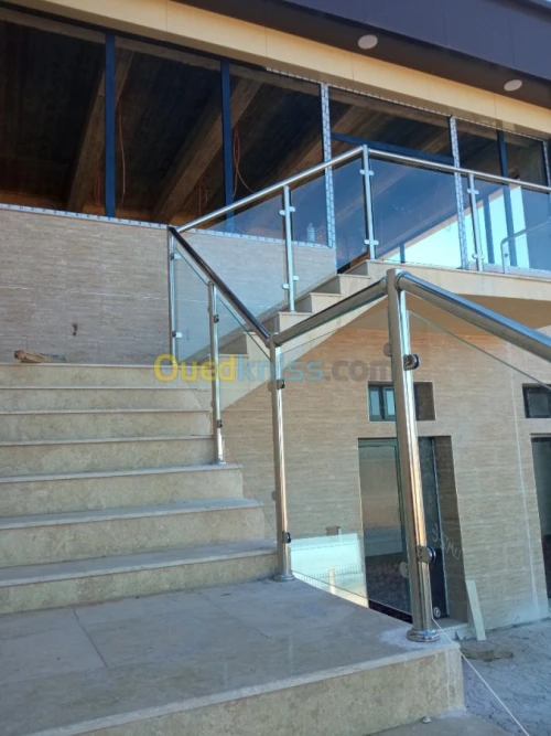 rampe escalier inox et garde corps ino