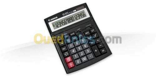 CALCULATRICE CANON WS1610T 16 CH NOIR