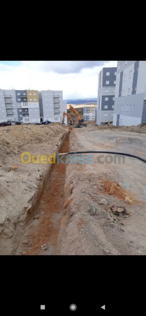 Entreprise tout corps d etat et Location d' engin et réalisation 