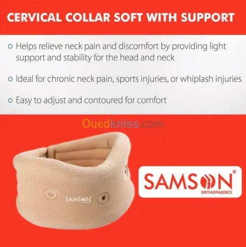 Collier cervical semi rigide CA-0102
