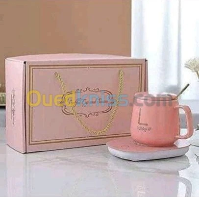 Chauffe-tasse USB avec tasse céramique