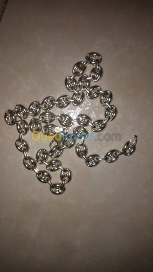 Collier graines de café 37 g 925 itali