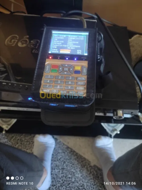 Installation parabole 