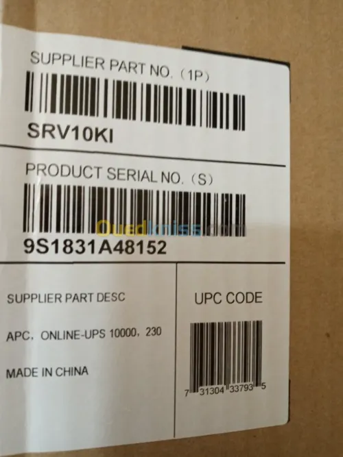 APC APC . ONLINE-UPS 10000.230