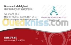 travaux topopographies