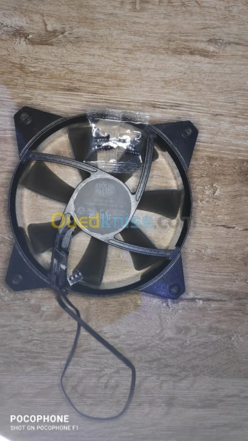 Ventilo CoolerMaster 120 mm 3pin d'ori