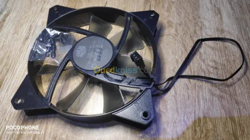 Ventilo CoolerMaster 120 mm 3pin d'ori