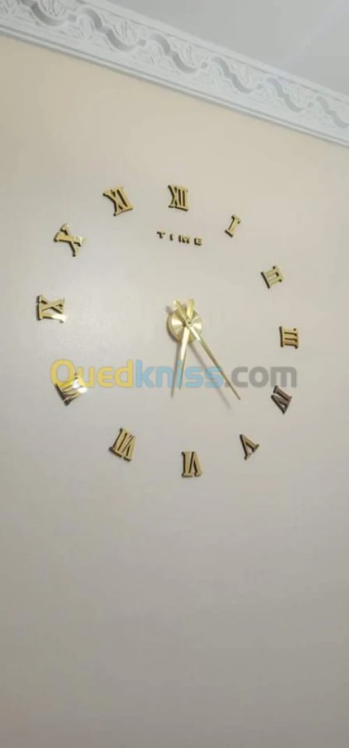Horloge murale 3D original ديكو       