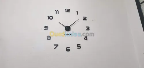 Horloge murale 3D original ديكو       