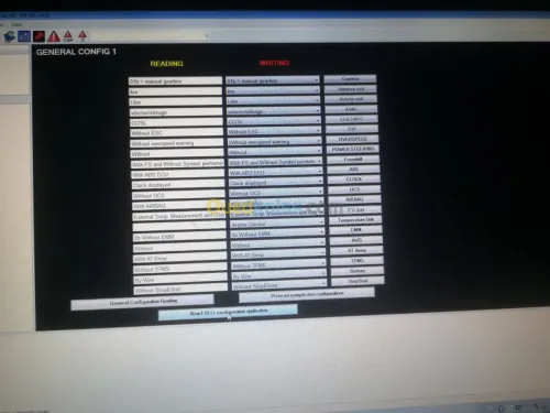 Scanner auto et programmation