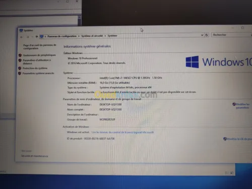 Dell Insperon i7 10eme+ssd+16g ram....